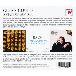 Gould, Glenn - A State Of Wonder: The Complete J. S. Bach, Goldberg Variations 1955 & 1981 (2 CDs Set)