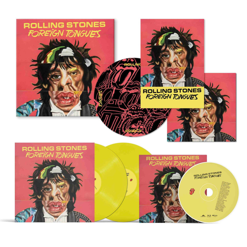 Rolling Stones, The - Foreign Tongues - 2 LPs 180 Gr. + Blu-ray (Limited Yellow Vinyl Edition)