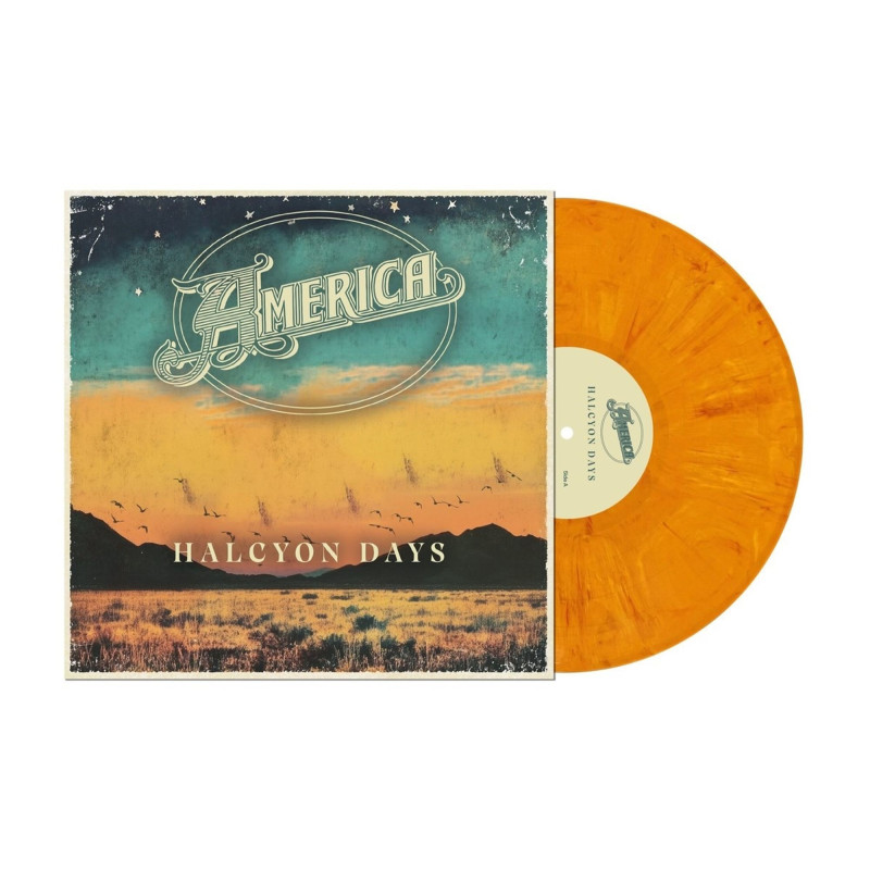 America - Halcyon Days - LP (Orange Vinyl Edition)