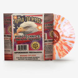 Porno For Pyros - Pyrotechnics: Porno For Pyros' Latest & Greatest - LP (Limited Clear With Orange Splatter Vinyl Edition)