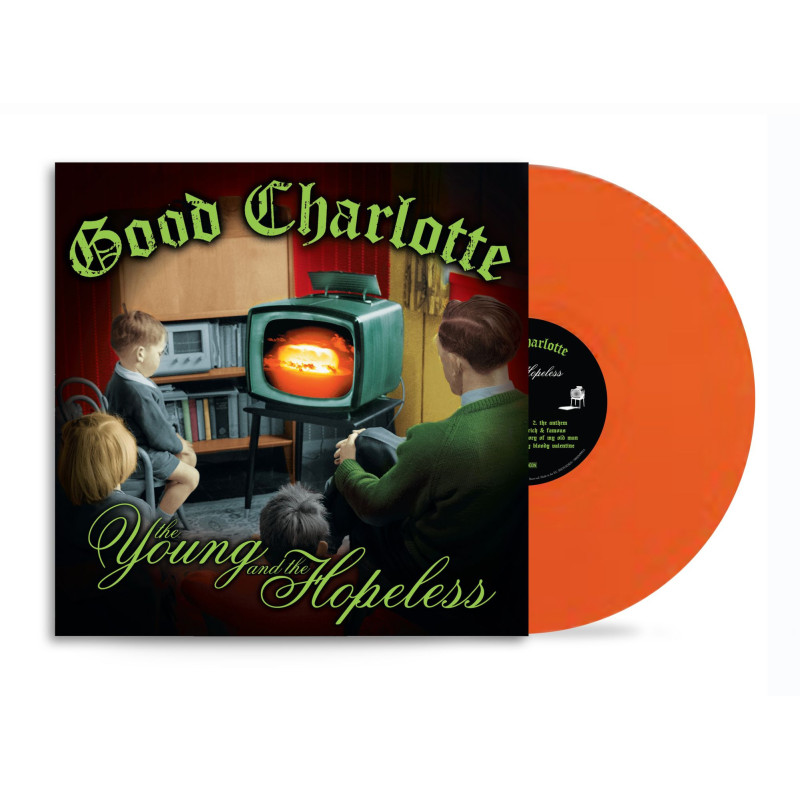 Good Charlotte - The Young And The Hopeless - LP (National Album Day 2025 Nuclear Orange Vinyl Edition)
