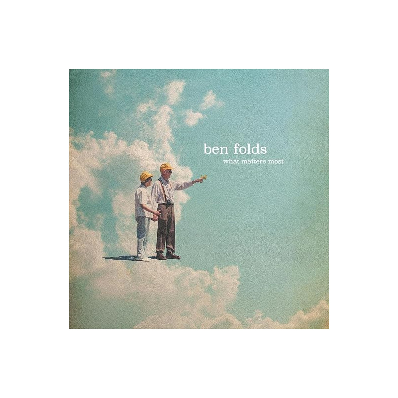 Folds, Ben - What Matters Most - LP (Signed Jacket & Seaglass Blue Vinyl Limited Edition)