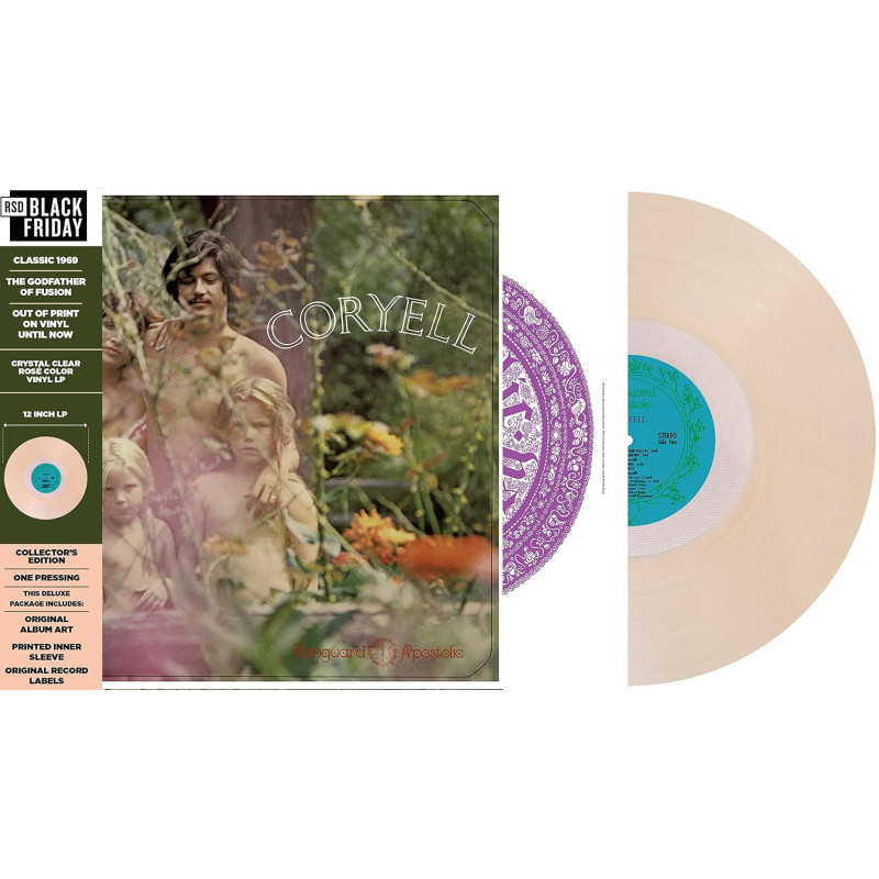 Coryell, Larry - Coryell - LP (2022 BFRSD Crystal Clear Rose Vinyl Edition)