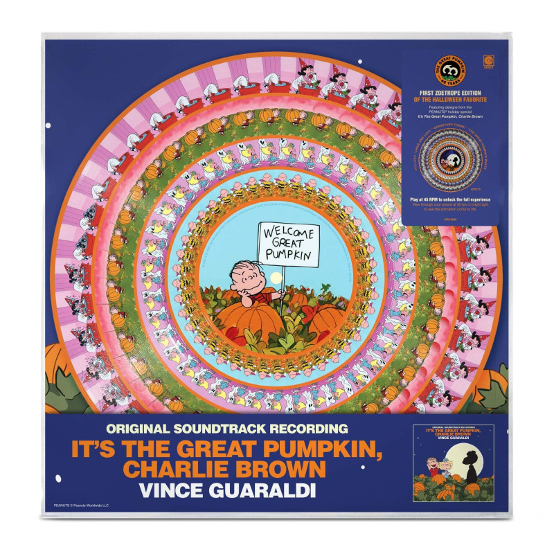 Guaraldi, Vince - It's The Great Pumpkin, Charlie Brown - LP (60th Anniversary Limited Zoetrope 45 RPM Vinyl Edition)