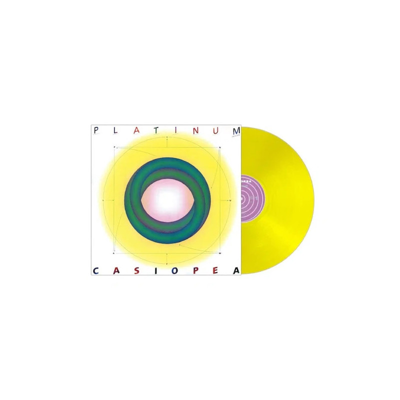 Casiopea - Platinum - LP (Clear Lime Yellow Japanese Pressing Vinyl Edition)