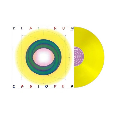 Casiopea - Platinum - LP (Clear Lime Yellow Japanese Pressing Vinyl Edition)