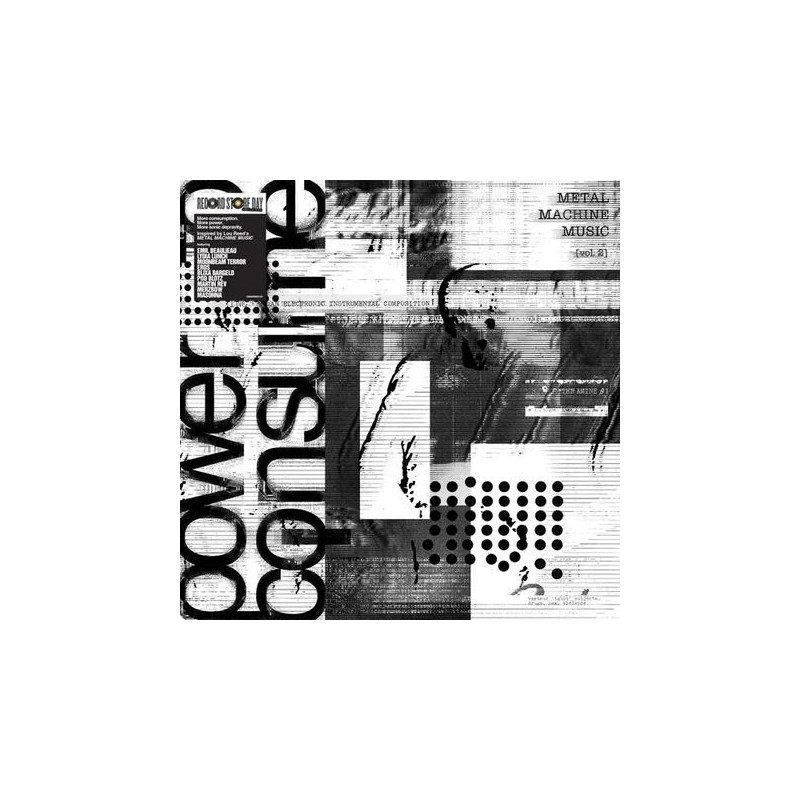 Reed, Lou & Various Artists - Metal Machine Music: Power To Consume Vol. 2 - 2 LPs (RSD 2026 Vinyl Edition)