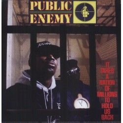 Public Enemy - It Takes A Nation Of Millions To Hold Us Back - LP  180 Gr. (Back To Black Vinyl Series)