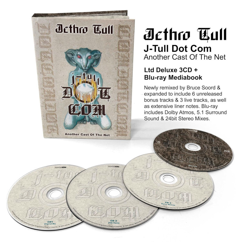 Jethro Tull - J-Tull Dot Com: Another Cast Of The Net - (3CDs + Blu-Ray)