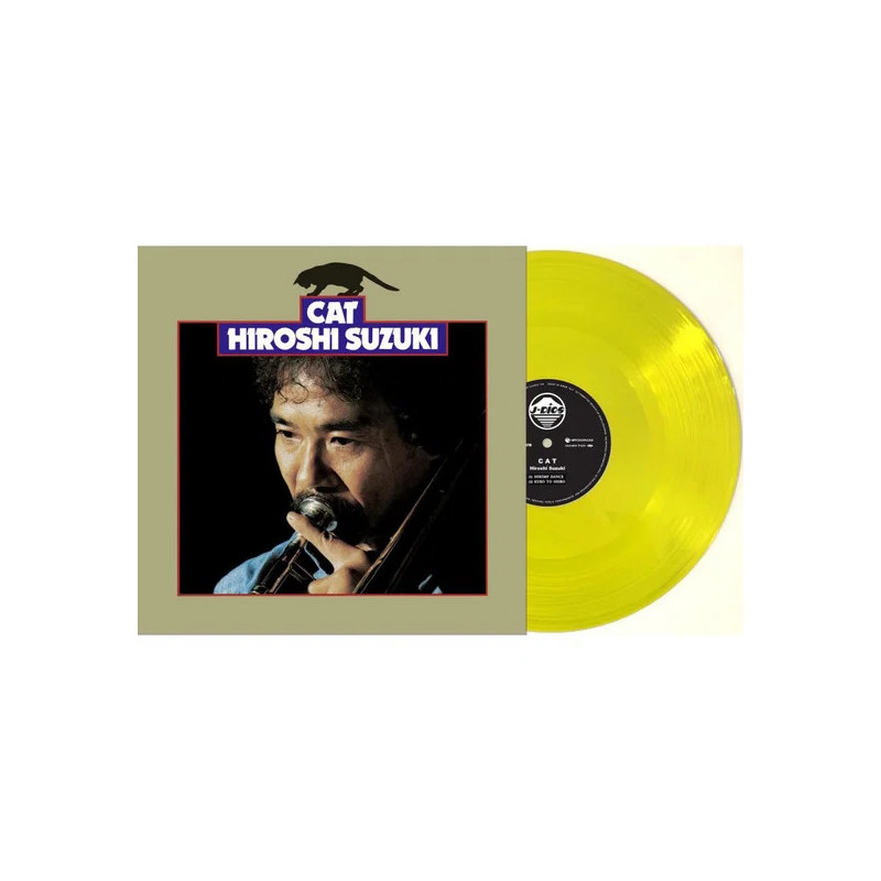 Suzuki, Hiroshi - Cat - LP (Japanese Pressing Clear Yellow Vinyl Edition)