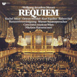 Mozart, W. A. - Requiem - Yakar / Wenkel / Equiluz / Holl / Harnoncourt  - LP 180 Gr.