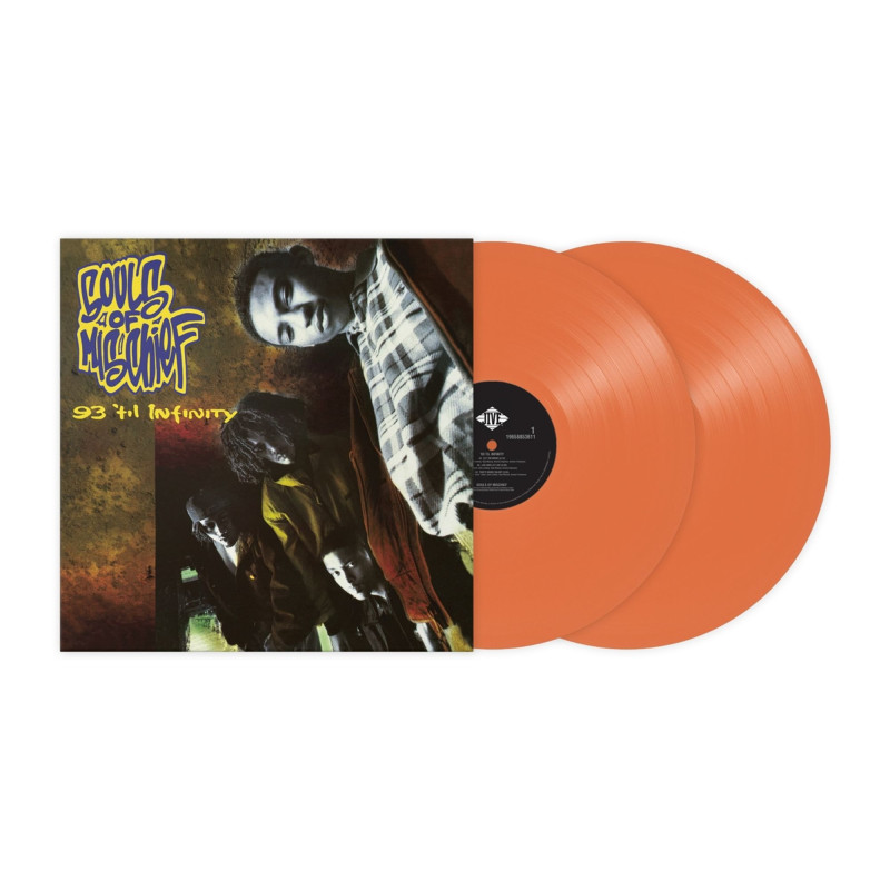 Souls Of Mischief - 93 'Til Infinity - 2 LPs (Orange Marbled Vinyl Edition)