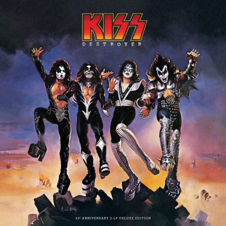 Kiss - Destroys, Anaheim Stadium, August '76 - 2 LPs 180 Gr. (50th Anniversary Vinyl Deluxe Edition)