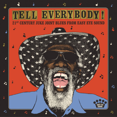 Various Artists - Tell Everybody ! - 21st Century Juke Joint Blues From Easy Eye Sound - LP (Blue Vinyl Edition)