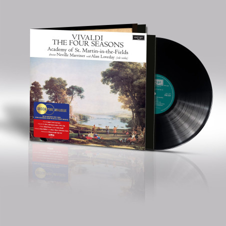 Vivaldi: The Four Seasons - Loveday / Marriner - LP 180 Gr. (Decca Pure Analogue Vinyl Series)