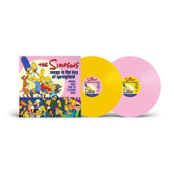 Simpsons, The - Songs In The Key Of Springfield (O.S.T.) - 2 LPs (Canary Yellow & Baby Pink Vinyl Edition)
