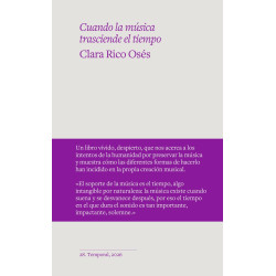 Rico Osés, Clara -  Cuando la música trasciende el tiempo (Libro)