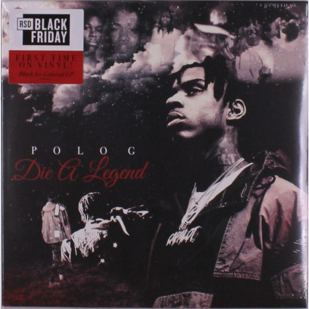 Polo G - Die A Legend - LP (R.S.D. Black Ice Vinyl Edition)