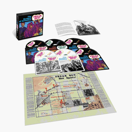Zappa, Frank - The Mothers Of Invention: Freak Out! - 5 CDs + Blu-ray Box-Set (60th Anniversary Vinyl Edition)