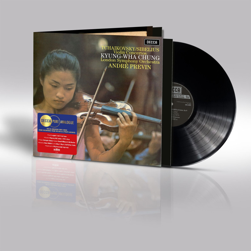 Tchaiikovsky / Sibelius: Violin Concertos - Chung, Kyung-Wha - LP 180 Gr. (Decca Pure Analogue Audiophile Vinyl Series)