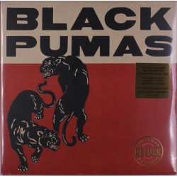 Black Pumas - Black Pumas - 2 LPs (Gold, Black & Red Deluxe Vinyl Edition)
