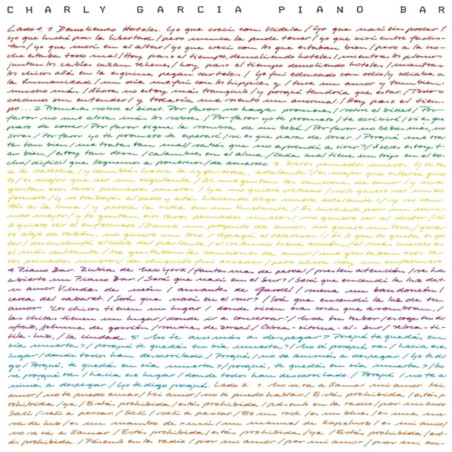 Garcia, Charly - Piano Bar - LP (White Vinyl Edition)