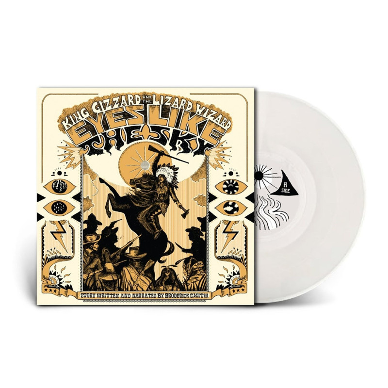 King Gizzard & The Lizard Wizard - Eyes Like The Sky - LP (Injection Molded PET EcoSonic White Vinyl Edition)