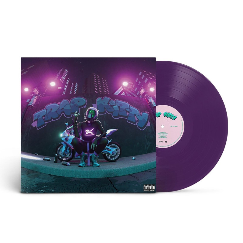 Young Miko - Trap Kitty - 2 LPs (Neon Yellow Colored Vinyl Edition)