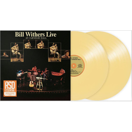 Withers, Bill - Live At Carnegie Hall - 2 LPs (50th Anniversary Indie Custard Yellow Vinyl Edition)