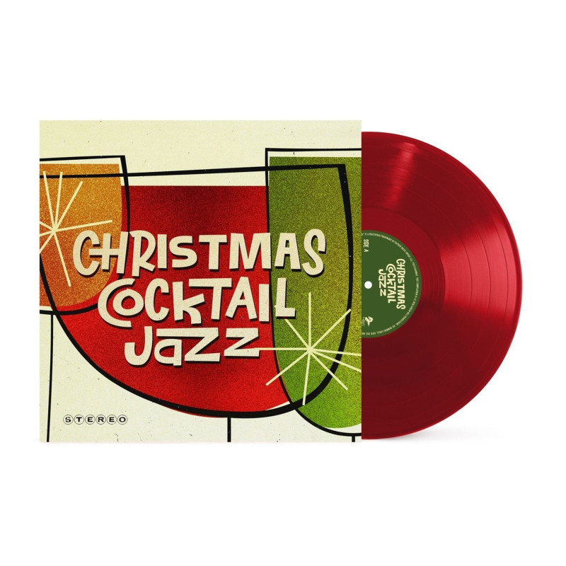 Varios Artistas - Christmas Cocktail Jazz - LP (Transparent Red Vinyl Edition)