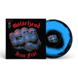 Motorhead - Iron Fist - LP (40th Anniversary Black & Blue Swirl Vinyl Edition)