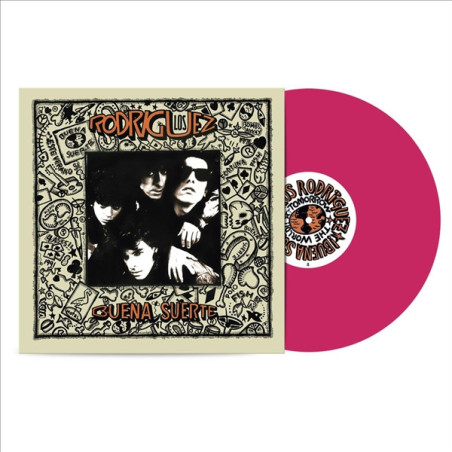 Rodriguez, Los - Buena Suerte - LP (Neon Magenta Vinyl Edition)