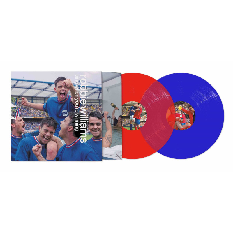 Williams, Robbie - Sing When You're Winning - 2 LPs (National Album Day 2026 Red/Blue Vinyl Edition)