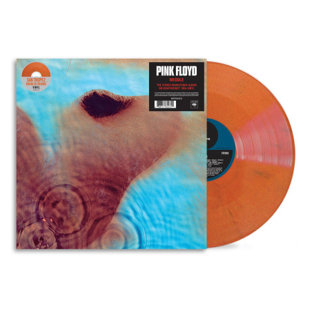Pink Floyd - Meddle - LP 180 Gr. (San Tropez Marbled Orange Vinyl Edition)