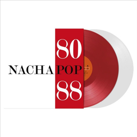 Nacha Pop - 80 88 - LP (White & Red Vinyl Edition)