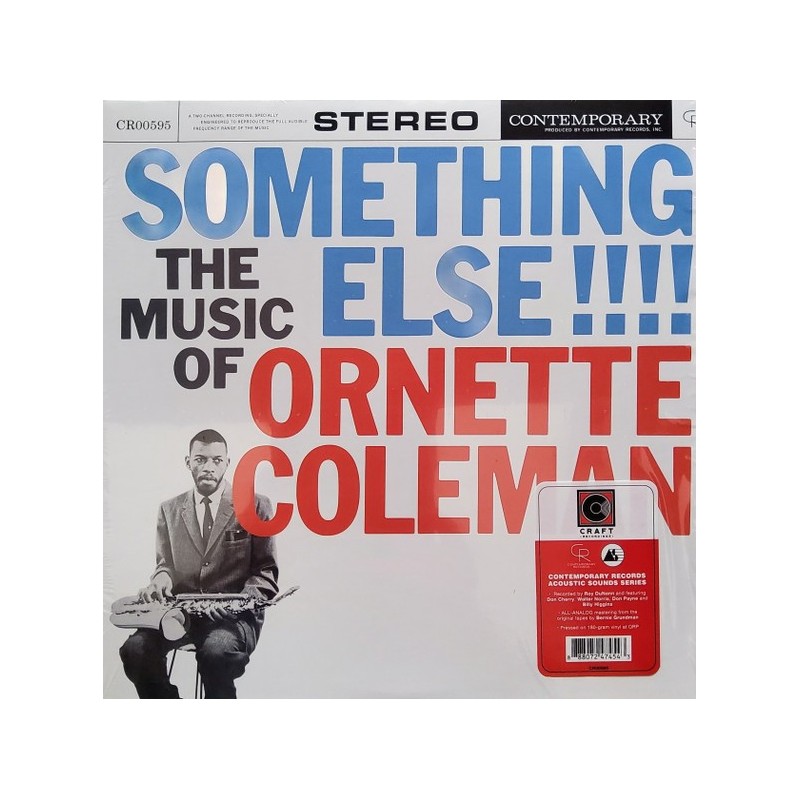 Coleman, Ornette - Something Else!!!! The Music Of Ornette Coleman - LP 180 Gr. (OJC-Contemporary Vinyl Series)