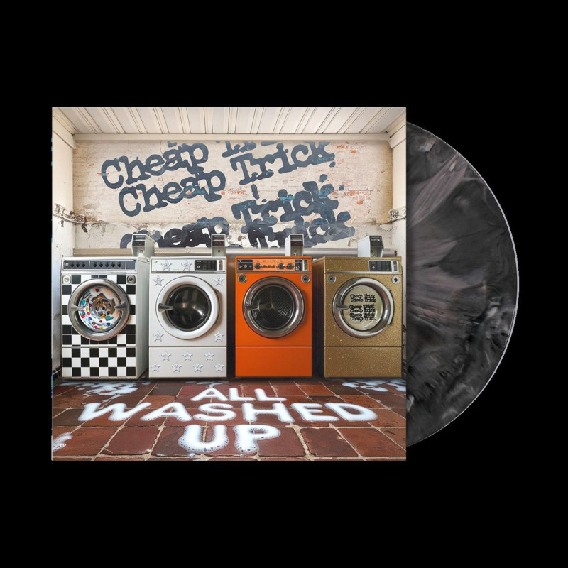 Cheap Trick - All Washed Up - LP (Graphite Marble Vinyl)