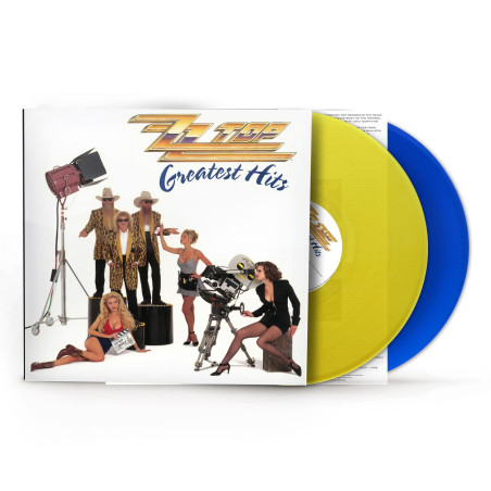 ZZ Top - Greatest Hits - 2 LPs (Yellow & Blue Translucent Rocktober 2026 Vinyl Edition)