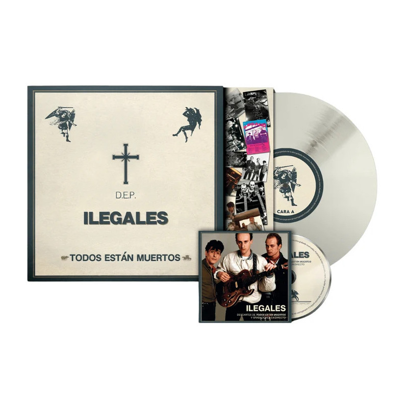 Ilegales - Todos Están Muertos - LP + CD