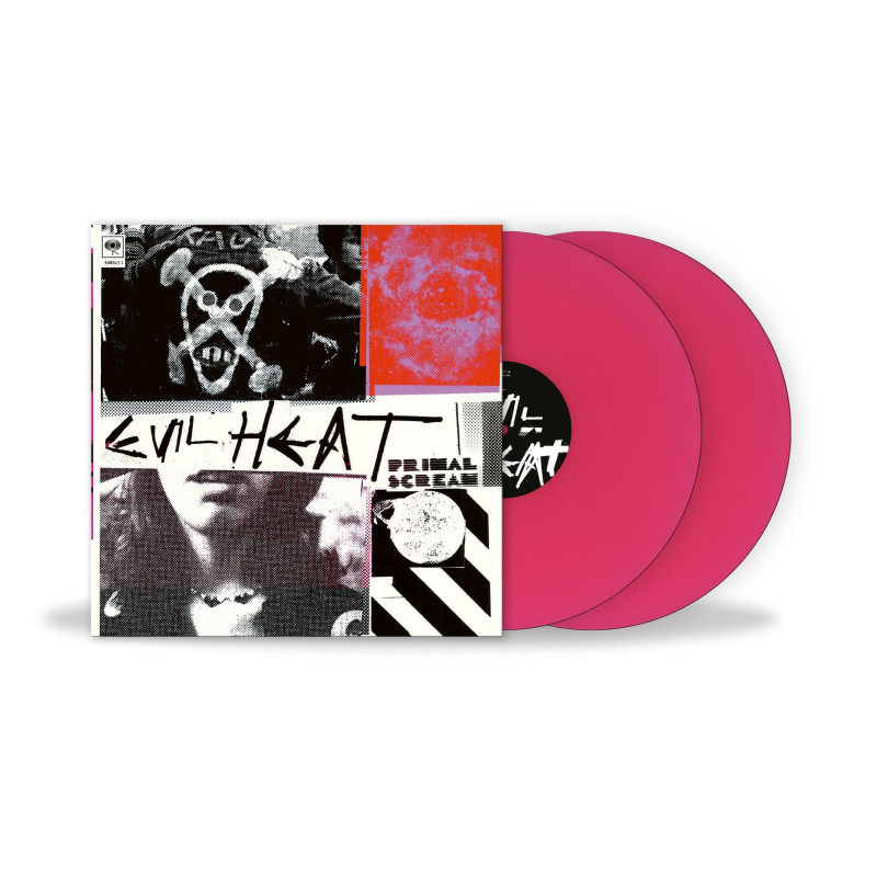 Primal Scream - Evil Heat - 2 LPs (Pink Vinyl Edition)