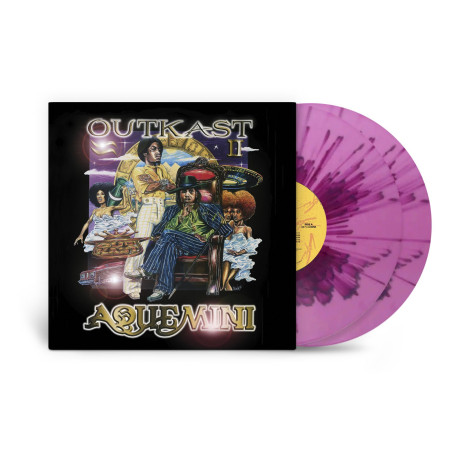 Outkast - Aquemini  - 2 LPs (Pink Jelly Bloom Splatter Vinyl Edition)