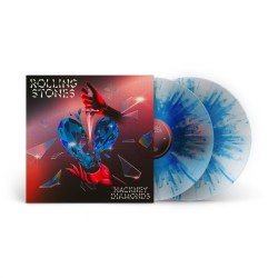 Rolling Stones, The - Hackney Diamonds - 2 LPs (First Anniversary Clear & Blue Splatter Colored Limited Vinyl Edition)