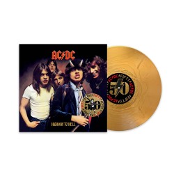 ACDC - Highway To Hell - LP 180 Gr. (50th Anniversary Gold Vinyl Edition + Artwork)