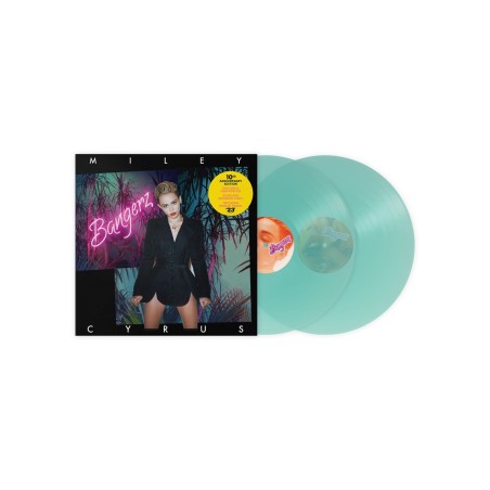 Cyrus, Miley - Bangerz - 2 LPs (10th Anniversary Sea Glass Vinyl Edition + Poster)