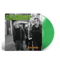 Green Day - Warning - LP (Green Colored Vinyl Edition)