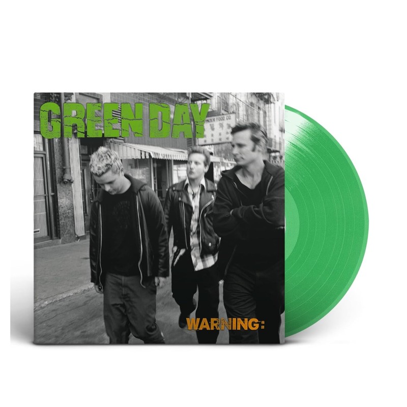 Green Day - Warning - LP (Green Colored Vinyl Edition)
