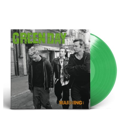 Green Day - Warning - LP (Green Colored Vinyl Edition)