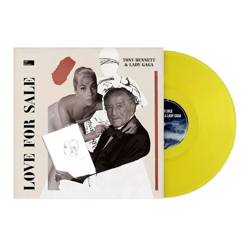 Lady Gaga - Love For Sale - LP (Transparent Yellow Vinyl Edition)