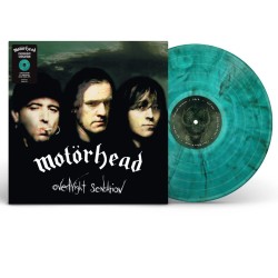 Motörhead - Overnight Sensation - LP (Limited 25th Anniversary Green And Black Smoke Vinyl Edition)