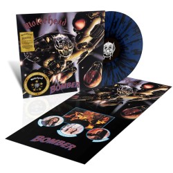 Motörhead - Bomber - LP (Limited 50th Anniversary Blue & Black Splatter Vinyl Edition)